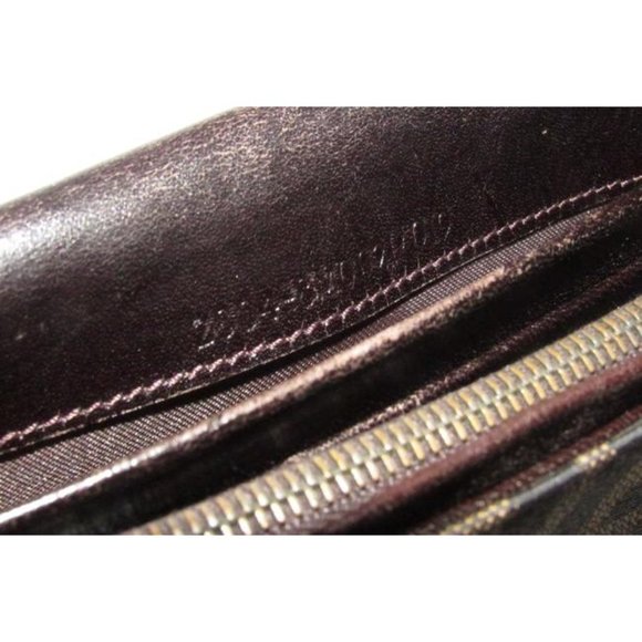 Fendi Tobacco Zucca Large 'F' Print Continental - Picture 4 of 12